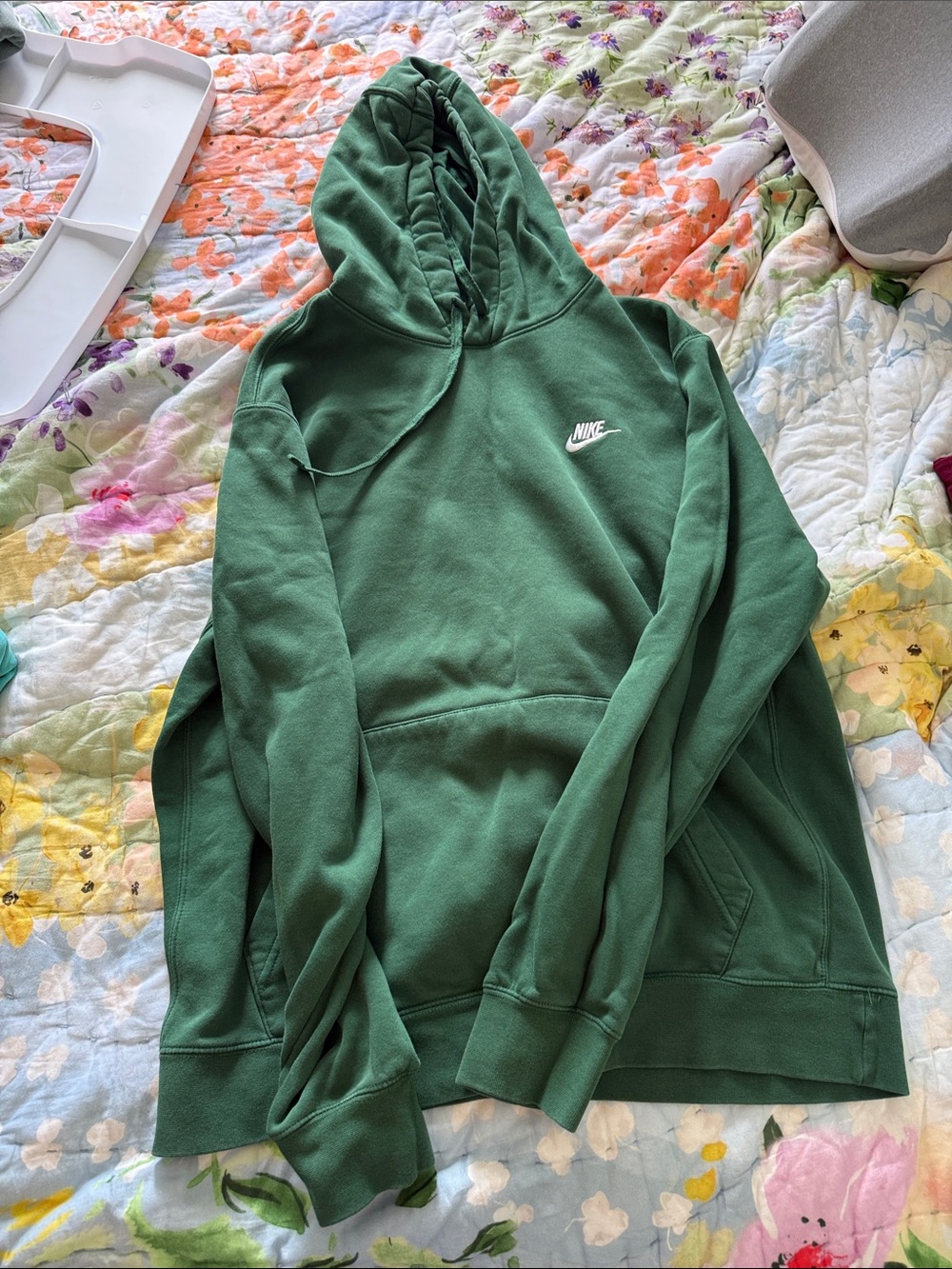 Nike Dark Green Pullover Hoodie